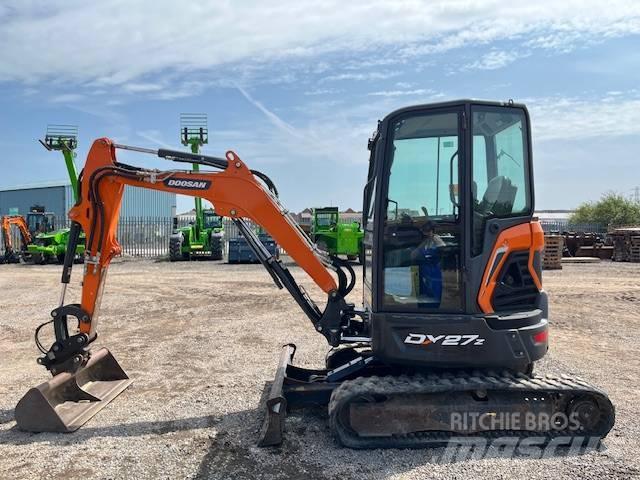 Doosan DX 27 Z Mini ekskavatoriai < 7 t