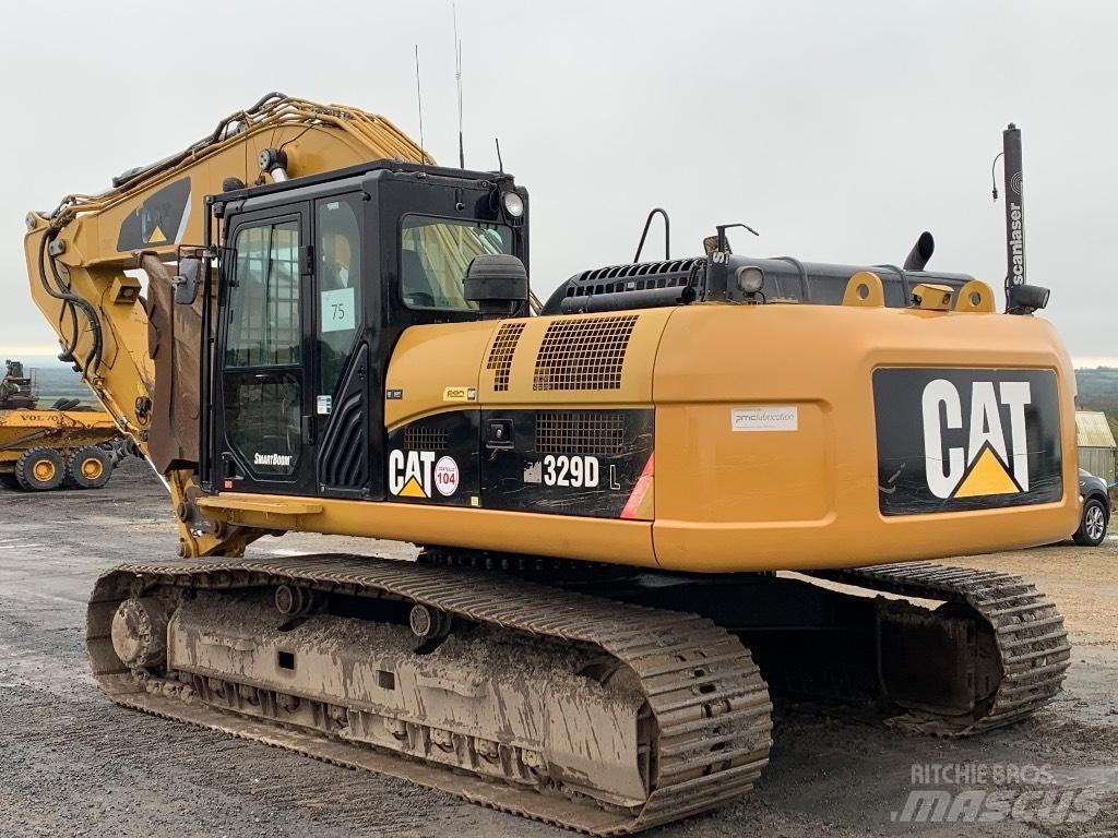 CAT 329 D Vikšriniai ekskavatoriai