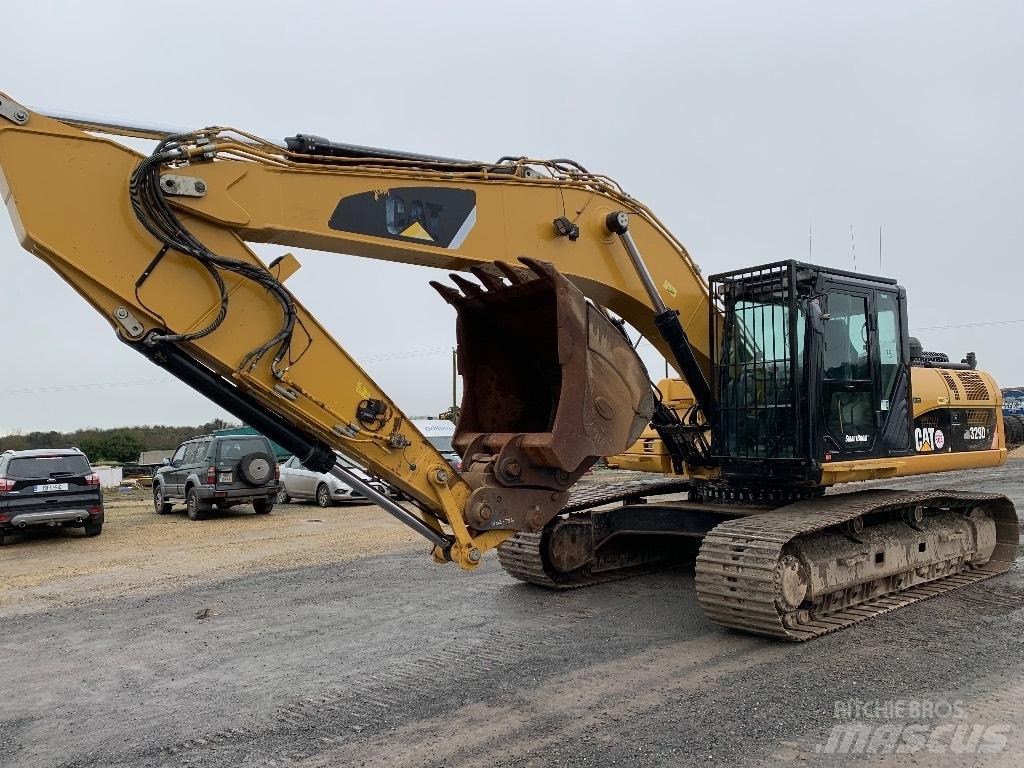 CAT 329 D Vikšriniai ekskavatoriai