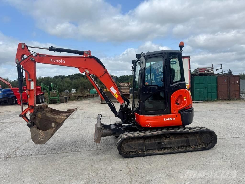 Kubota U 48 Mini ekskavatoriai < 7 t