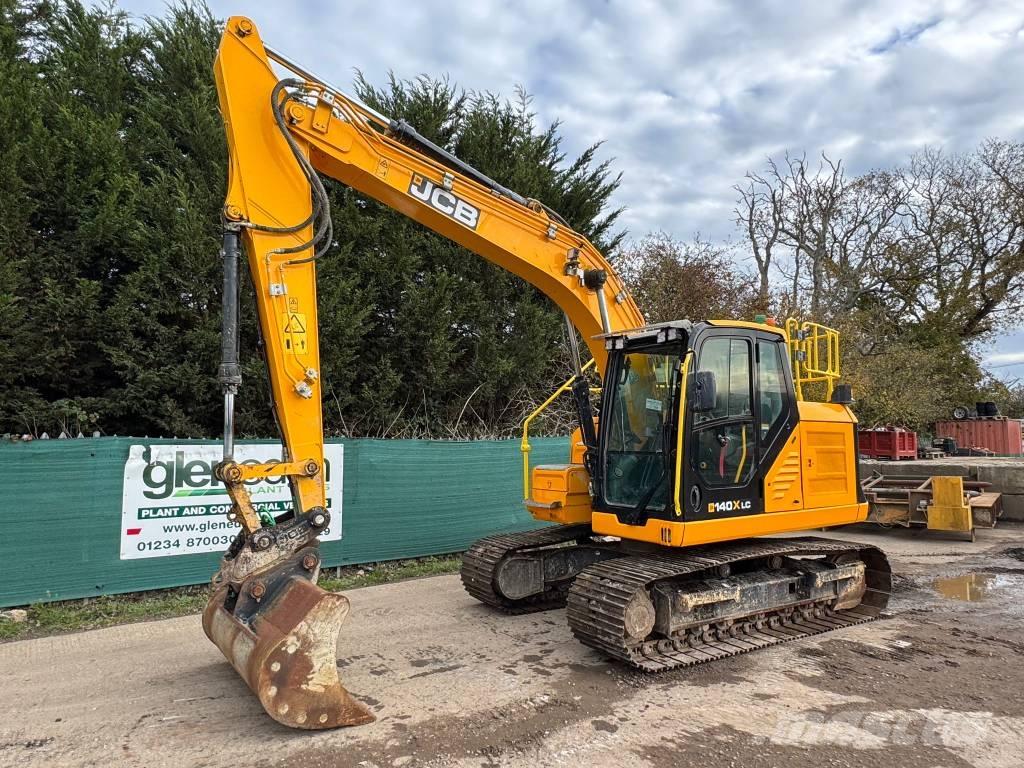 JCB 140 X Vikšriniai ekskavatoriai