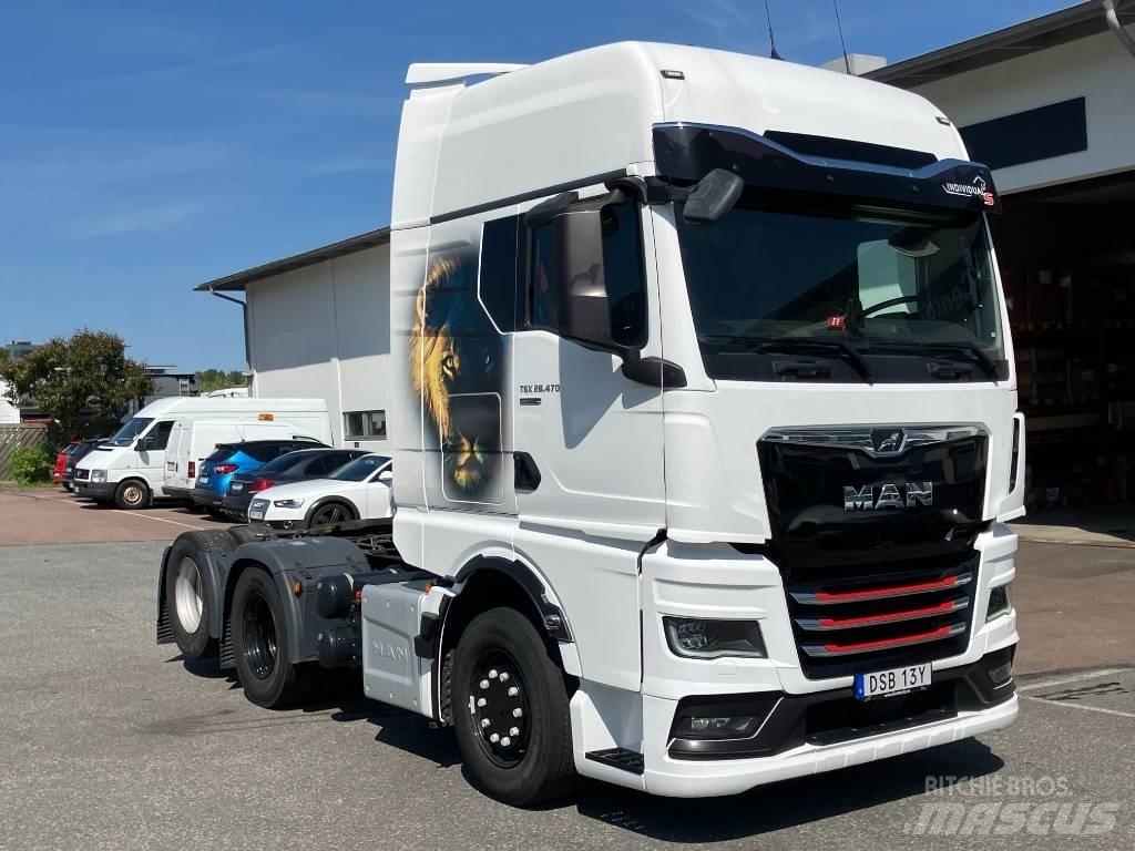 MAN TGX 28.470 Naudoti vilkikai