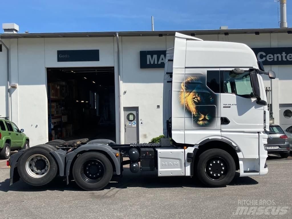 MAN TGX 28.470 Naudoti vilkikai