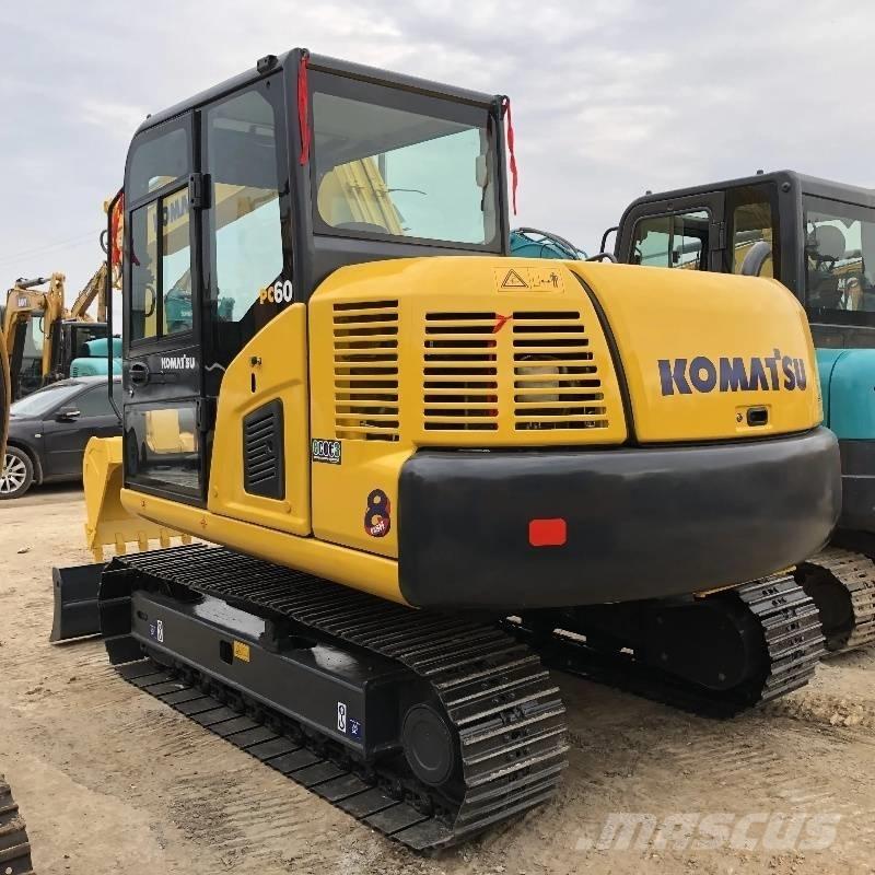 Komatsu PC60 Vikšriniai ekskavatoriai