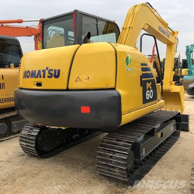 Komatsu PC60 Vikšriniai ekskavatoriai
