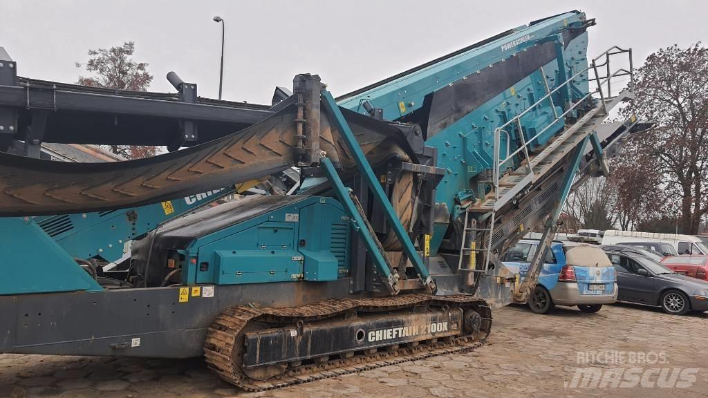 PowerScreen 2100 Mobilūs sietai