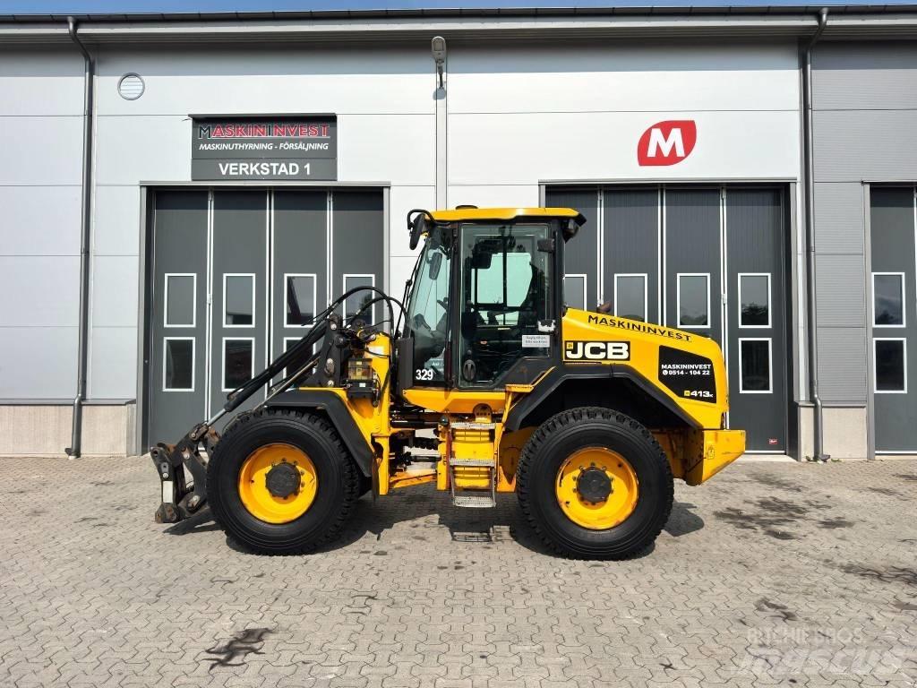 JCB 413 Naudoti ratiniai krautuvai