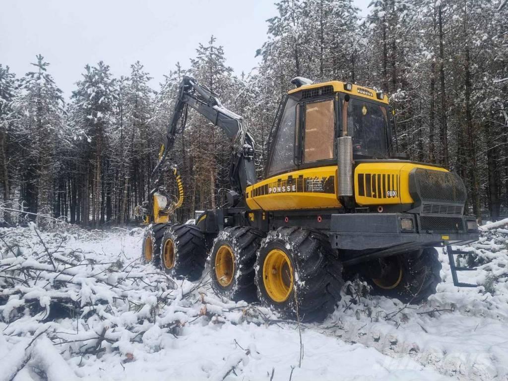 Ponsse Fox Miško technika (Harvesteriai)