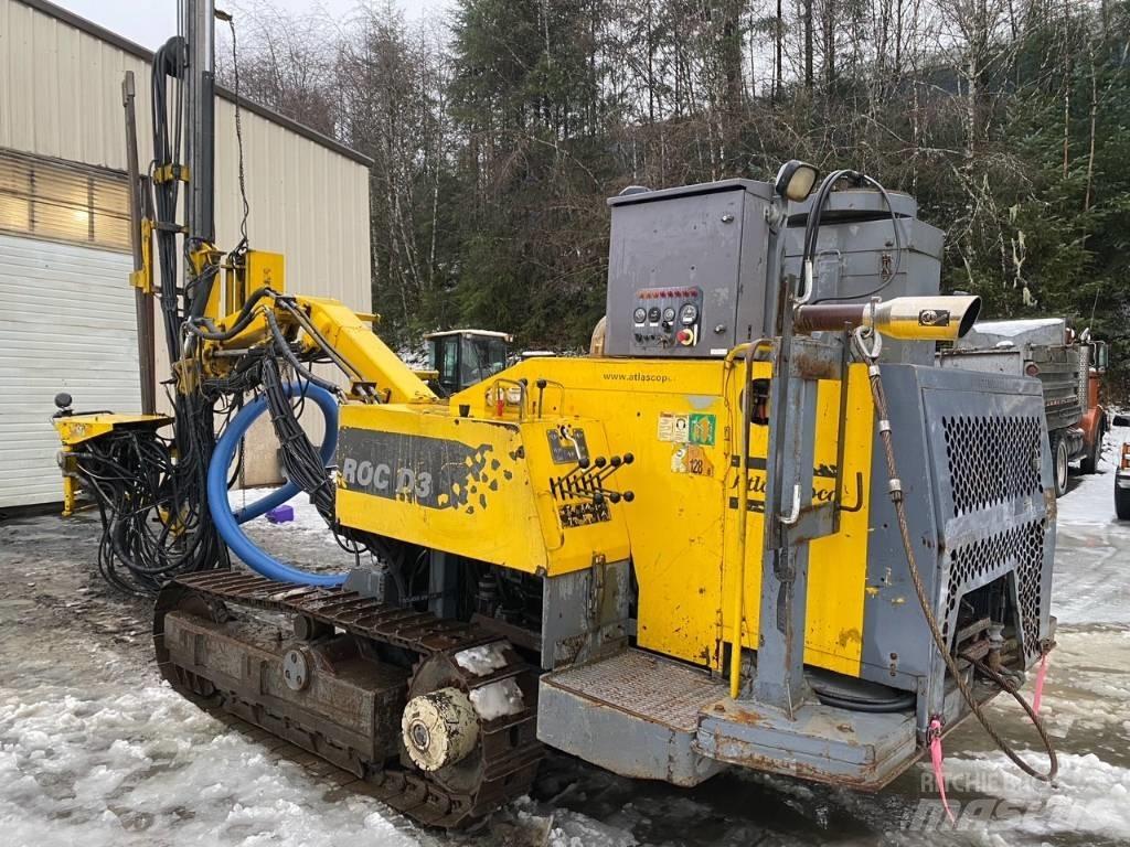 Atlas Copco ROC D3 Žemės paviršiaus gręžimo technika