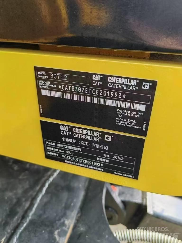 CAT 307E2 Vikšriniai ekskavatoriai