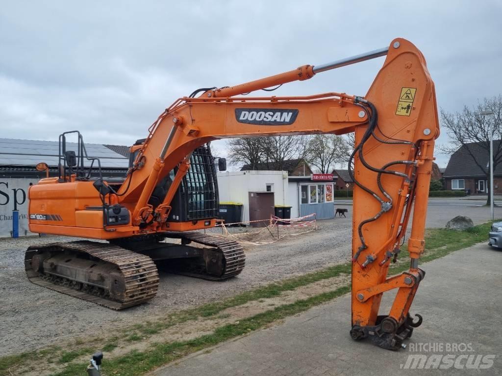 Doosan DX 180 LC-3 Vikšriniai ekskavatoriai