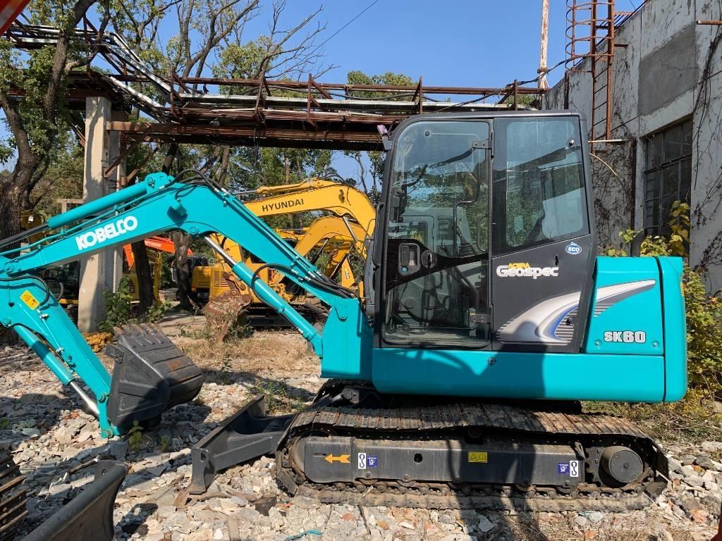 Kobelco SK 60 Vikšriniai ekskavatoriai