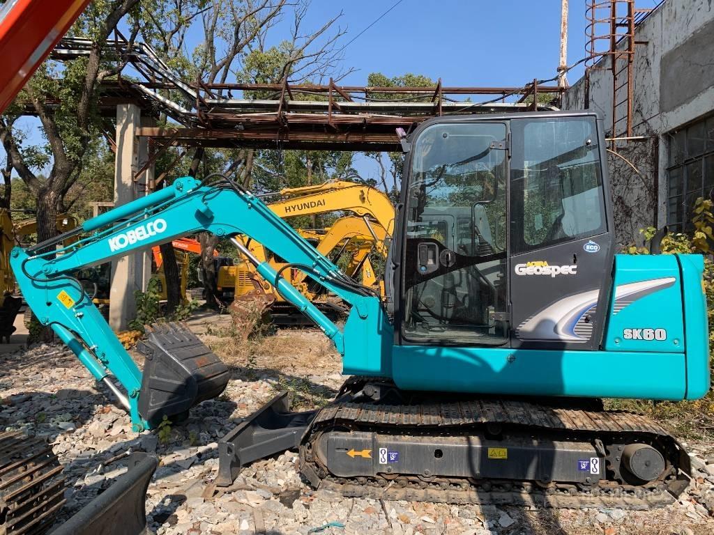 Kobelco SK 60 Vikšriniai ekskavatoriai