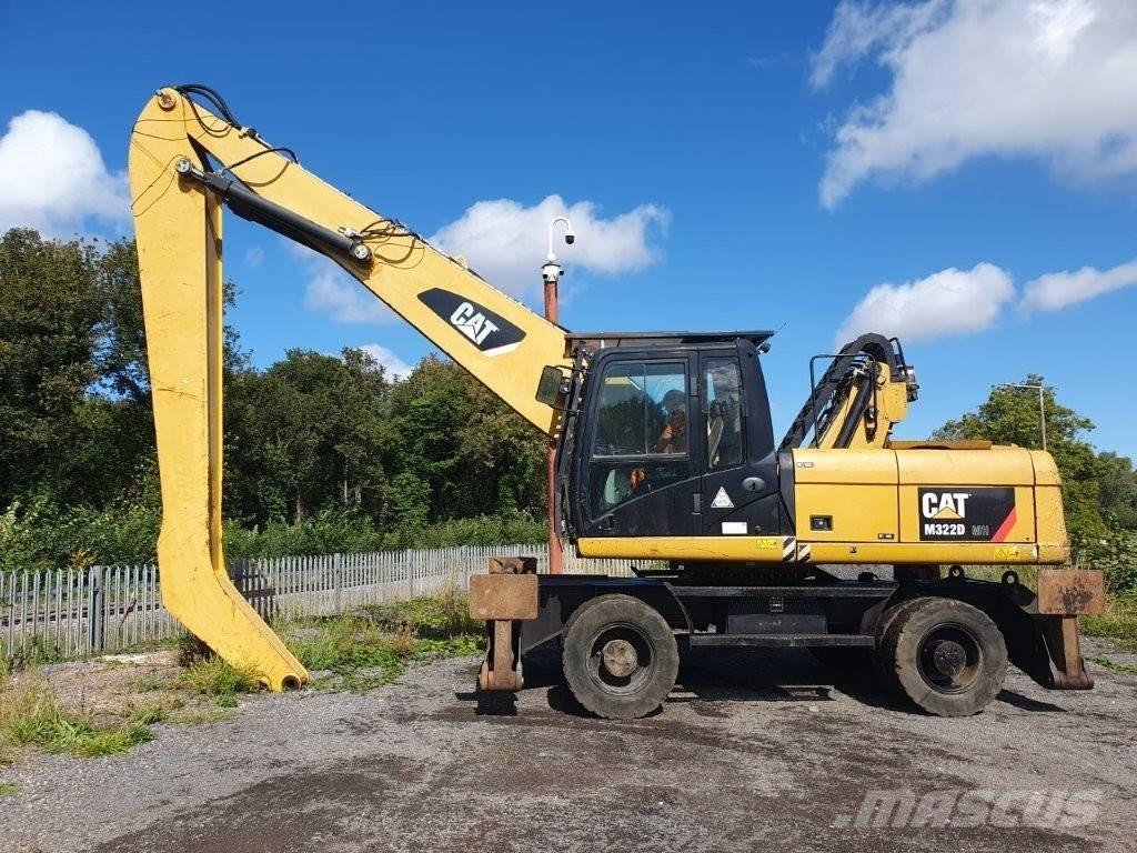 CAT M 322 D MH Atliekų / pramoniniai krautuvai