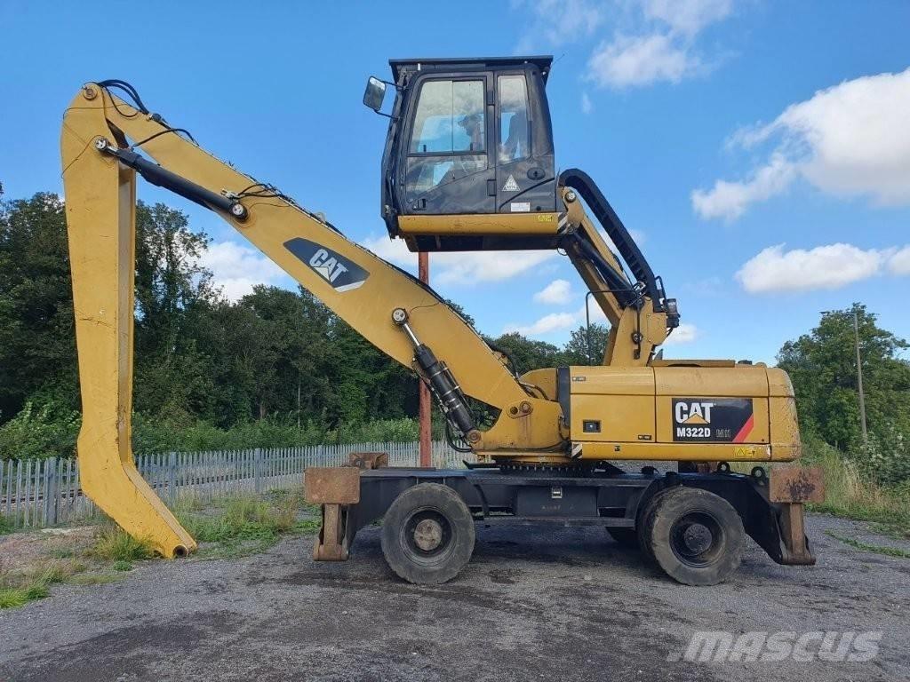 CAT M 322 D MH Atliekų / pramoniniai krautuvai