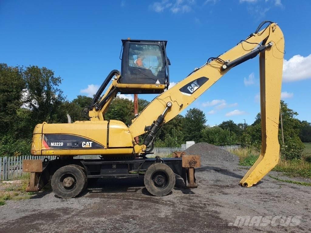 CAT M 322 D MH Atliekų / pramoniniai krautuvai
