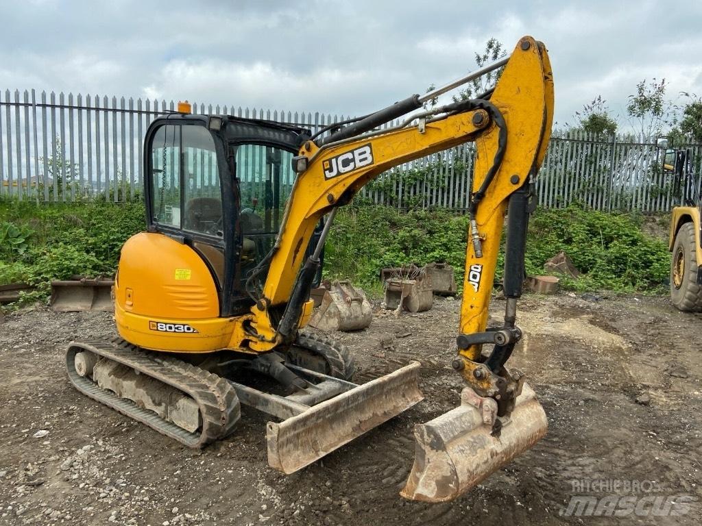 JCB 8030 ZTS Mini ekskavatoriai < 7 t