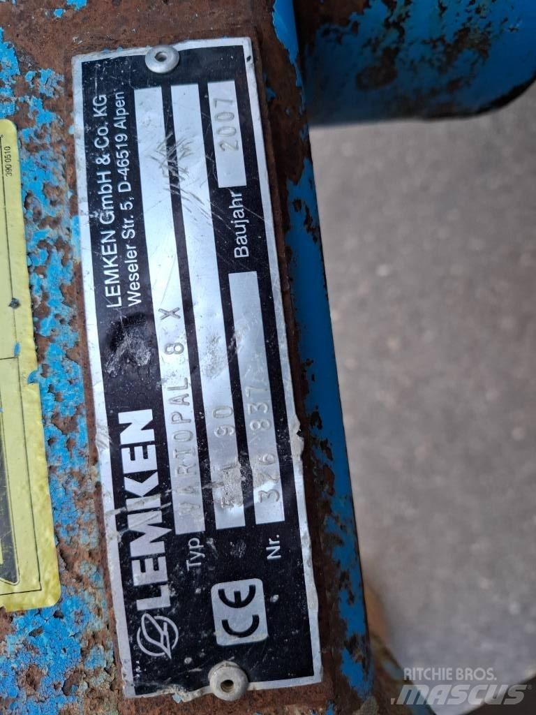 Lemken Vari-Opal 8 X Apverčiamieji plūgai