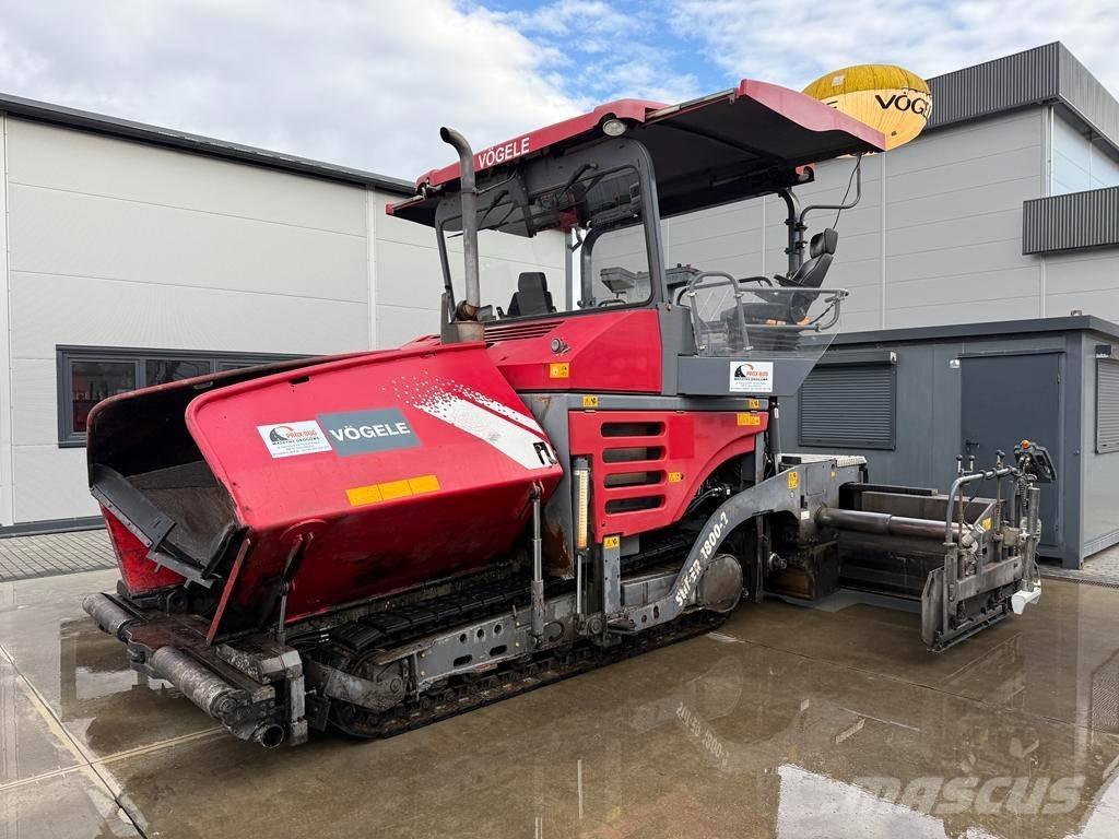 Vögele super 1800-2 Asfalto klotuvai