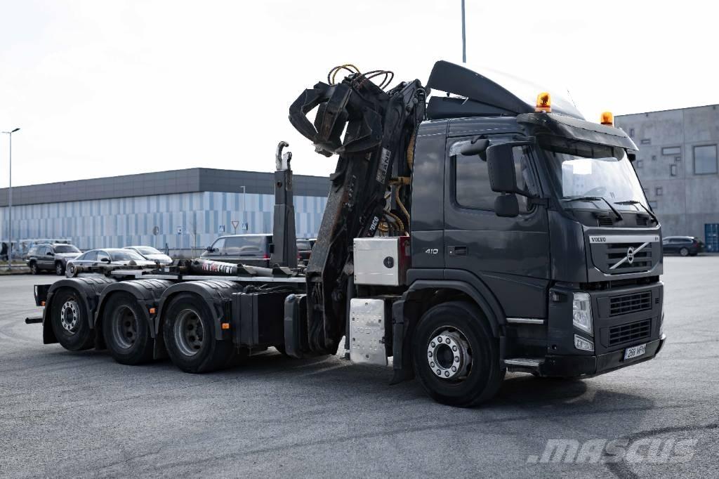 Volvo FM 410 Sunkvežimiai su keliamuoju kabliu