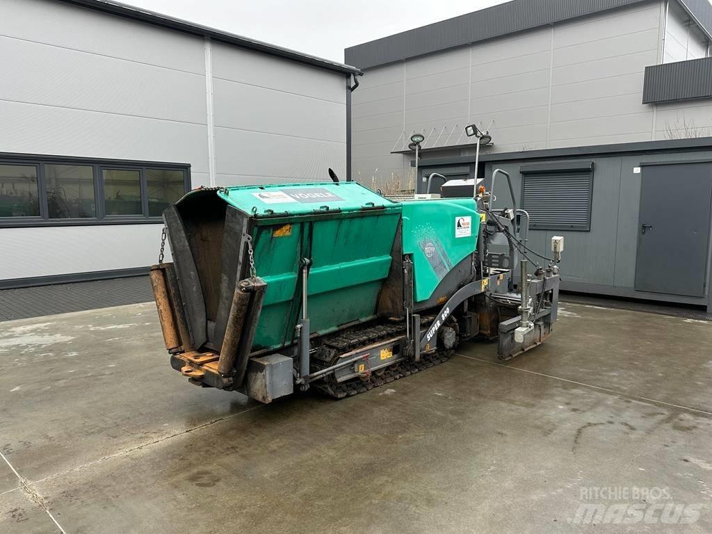Vögele Super 800 Asfalto klotuvai