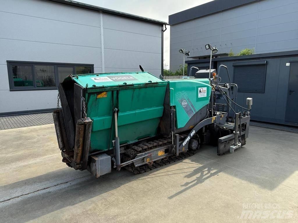 Vögele Super 800 Asfalto klotuvai