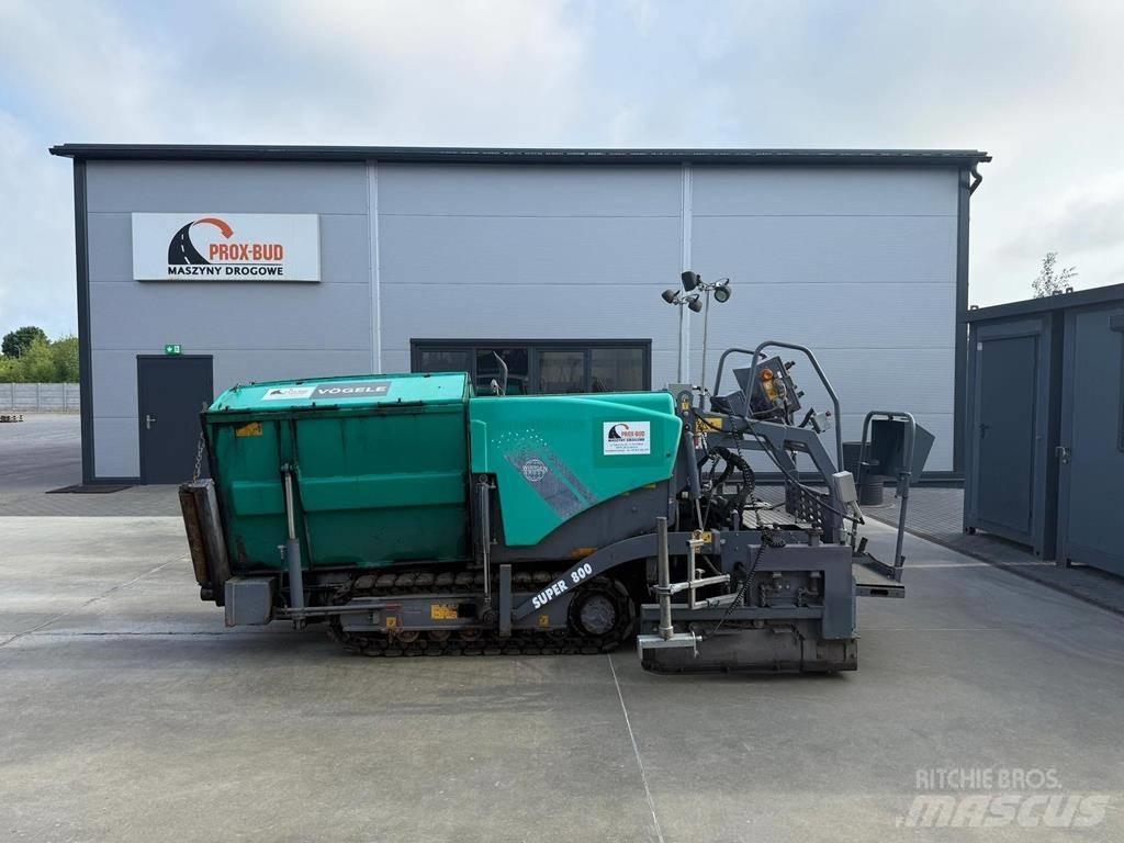 Vögele Super 800 Asfalto klotuvai
