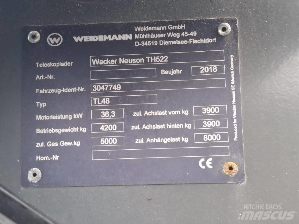 Wacker Neuson TH 522 Teleskopiniai krautuvai