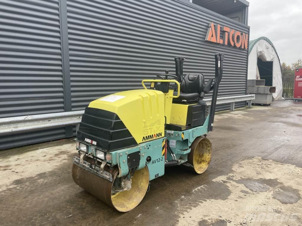 Ammann AV 12-2 Porinių būgnų volai