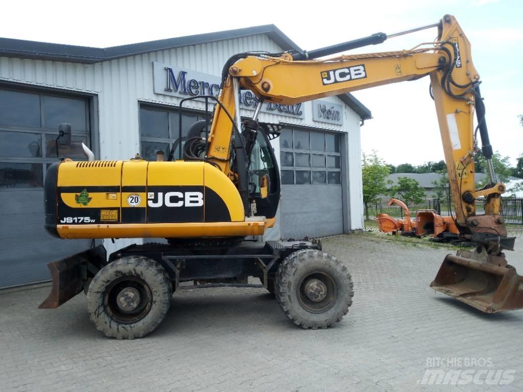 JCB JS 175 W Ratiniai ekskavatoriai