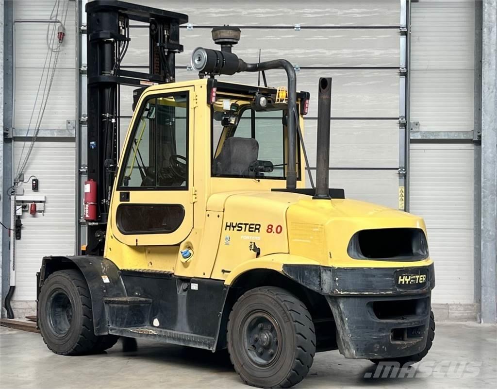 Hyster H8.0FT6 Dyzeliniai krautuvai