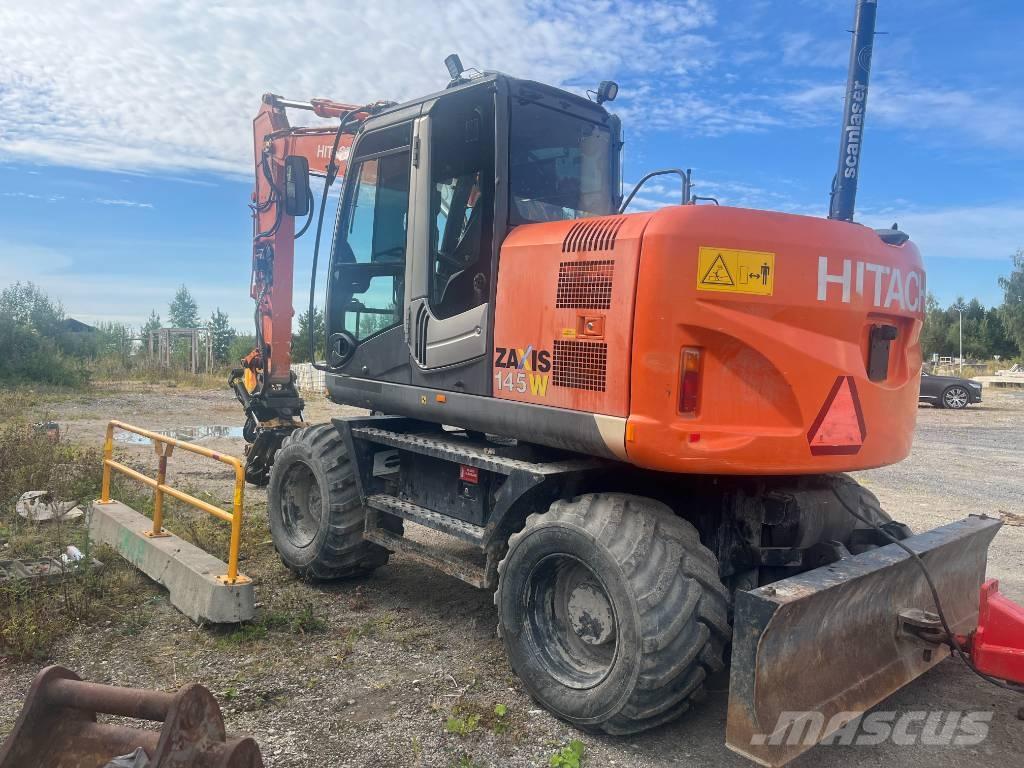Hitachi ZX 145 W-3 Ratiniai ekskavatoriai
