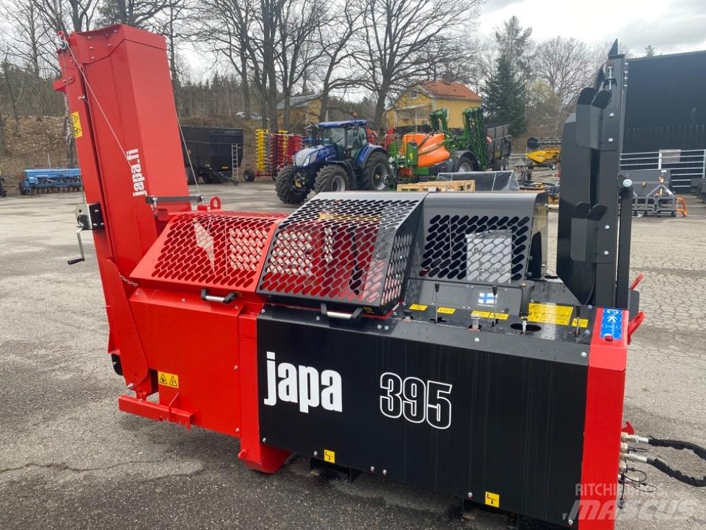 Japa 395 Medžių skaldymo, pjovimo ir lupimo įrengimai