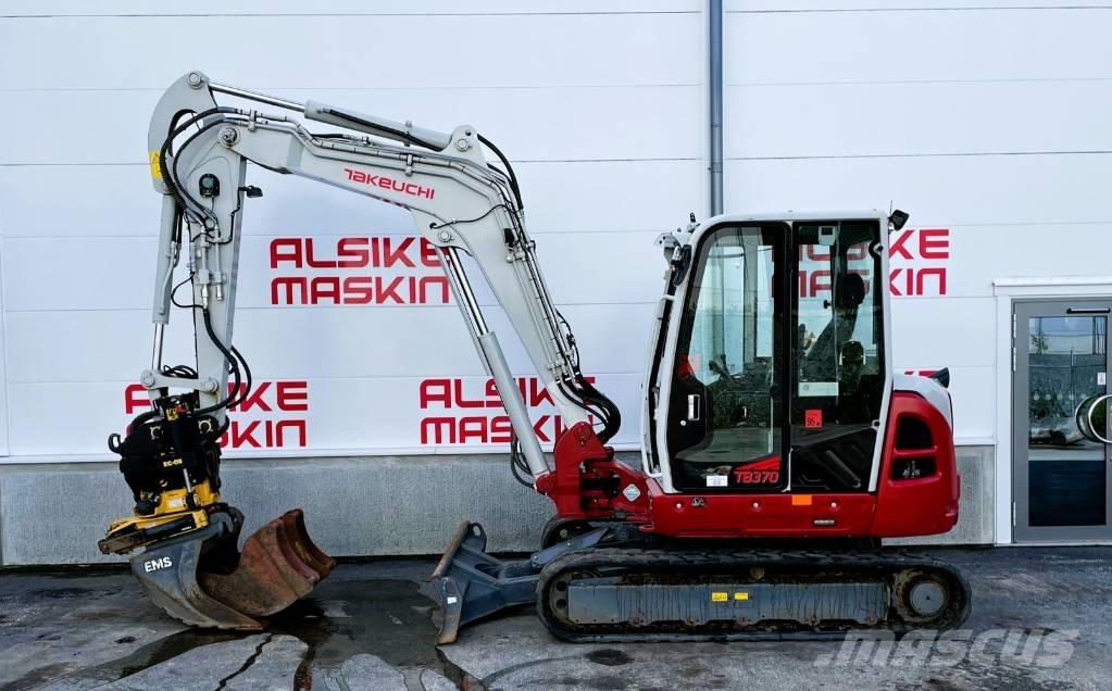 Takeuchi TB 370 Mini ekskavatoriai < 7 t