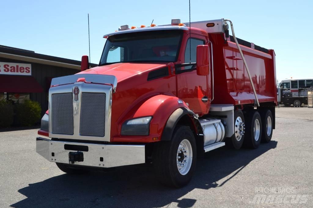 Kenworth T 880 Savivarčių priekabų vilkikai