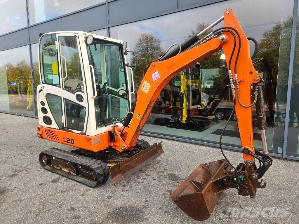 Terex TC 20 Mini ekskavatoriai < 7 t