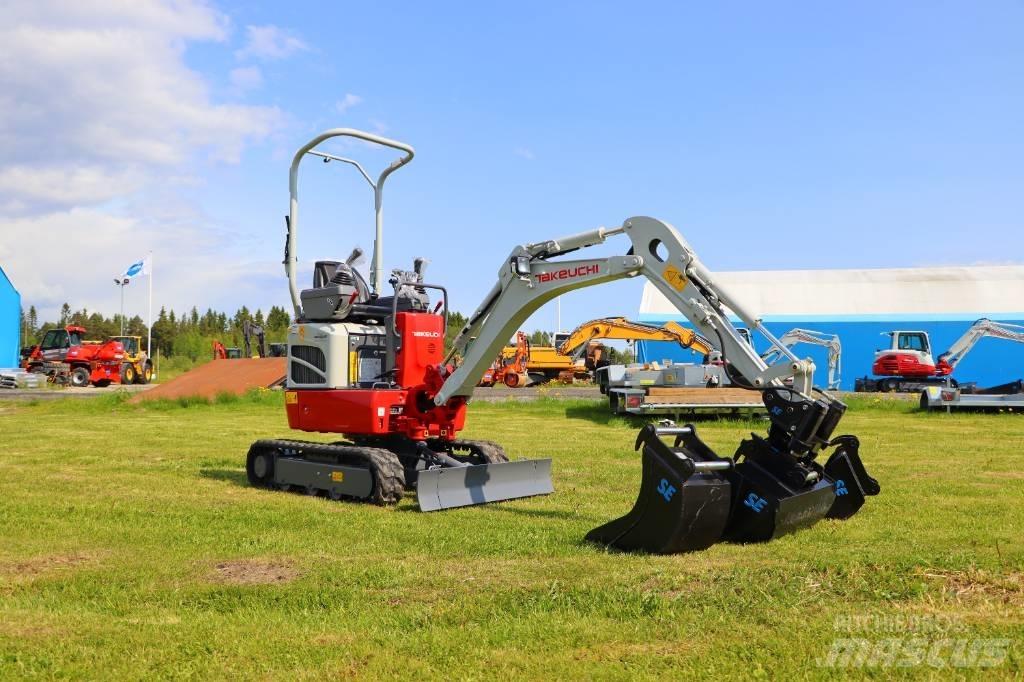 Takeuchi TB210R Mini ekskavatoriai < 7 t