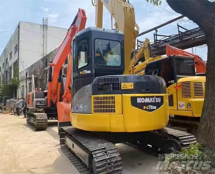 Komatsu PC78US Vidutinės galios ekskavatoriai 7-12 t