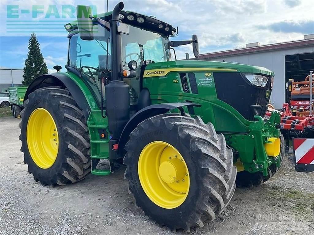 John Deere 6r 215 Traktoriai