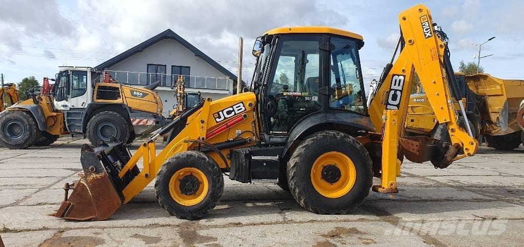 JCB 3 CX Contractor Ekskavatoriniai krautuvai