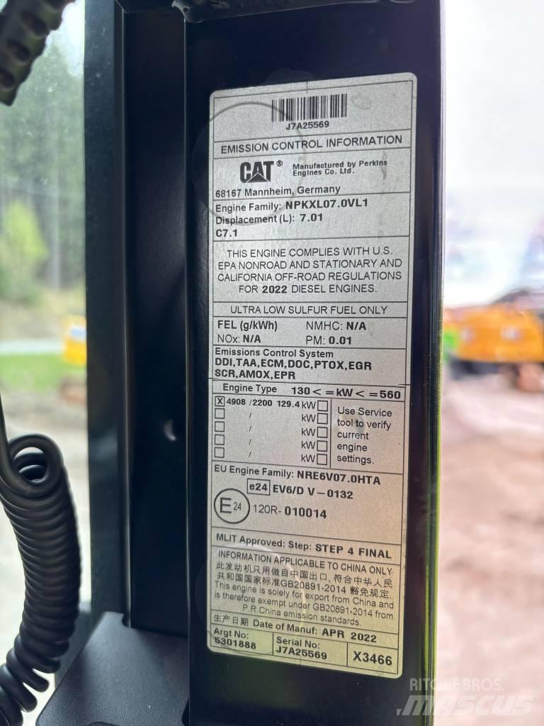 CAT 323 SLR Aukštuminiai ekskavatoriai