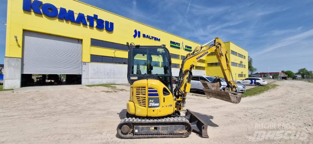 Komatsu PC 26 MR Mini ekskavatoriai < 7 t