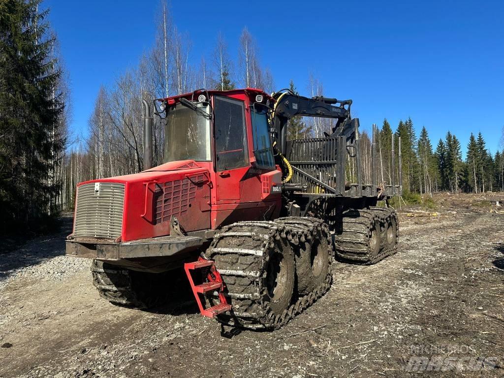 Valmet 860 Naudoti miškovežiai (Forvarderiai)