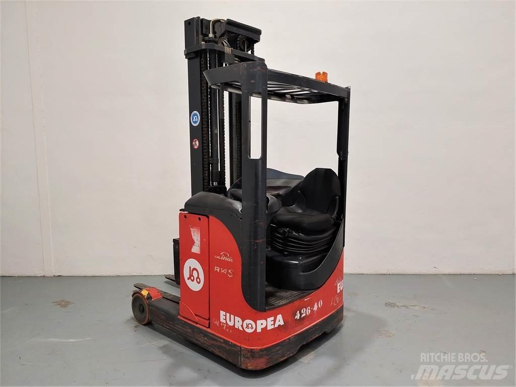 Linde R14S Šakiniai krautuvai su prailgintu keltuvu