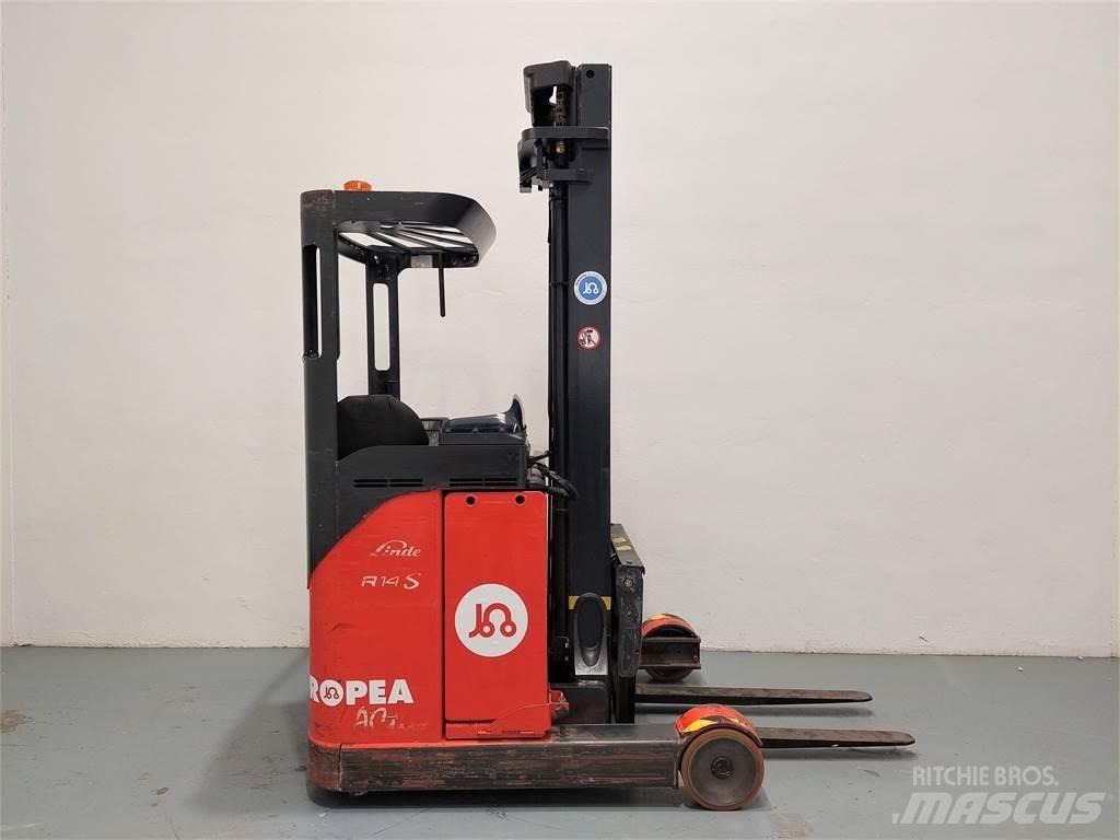 Linde R14S Šakiniai krautuvai su prailgintu keltuvu