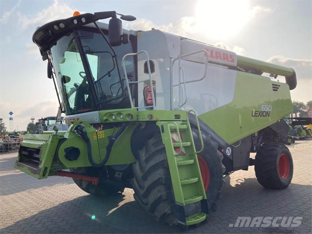 CLAAS Lexion 650 Derliaus nuėmimo kombainai