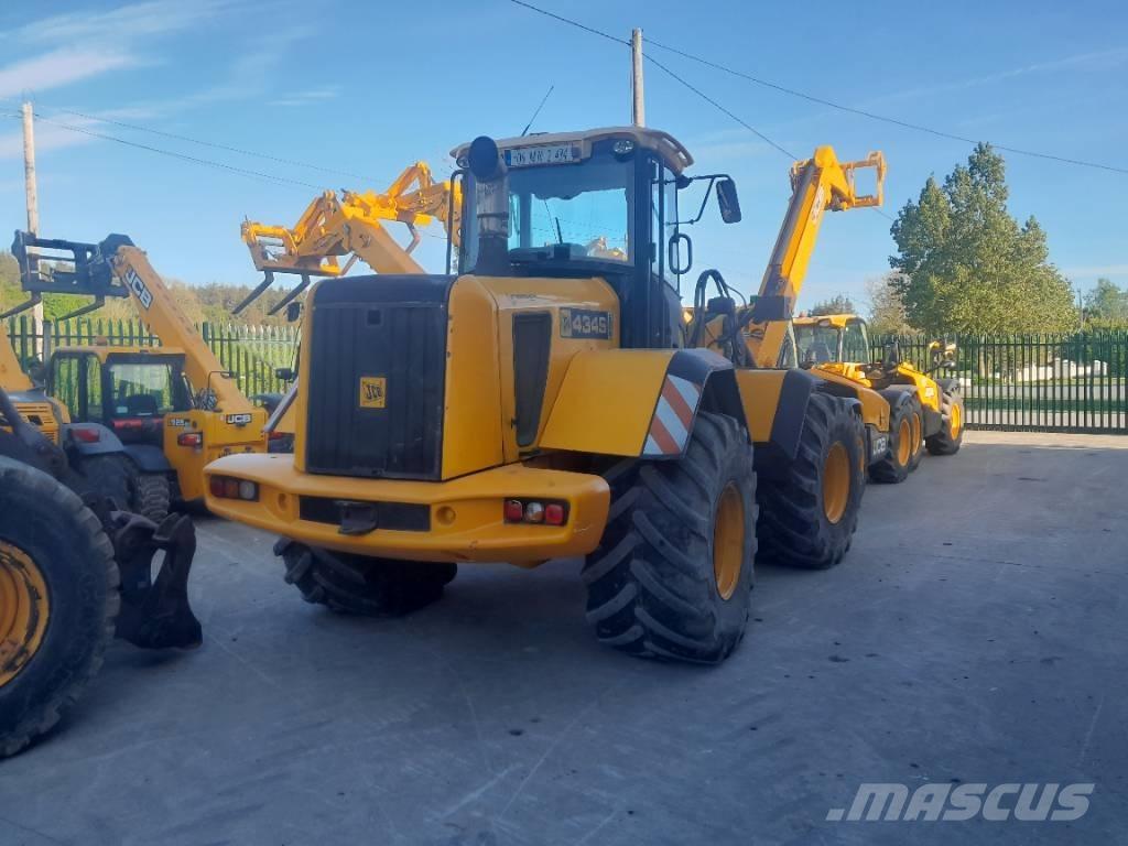 JCB 434S Naudoti ratiniai krautuvai