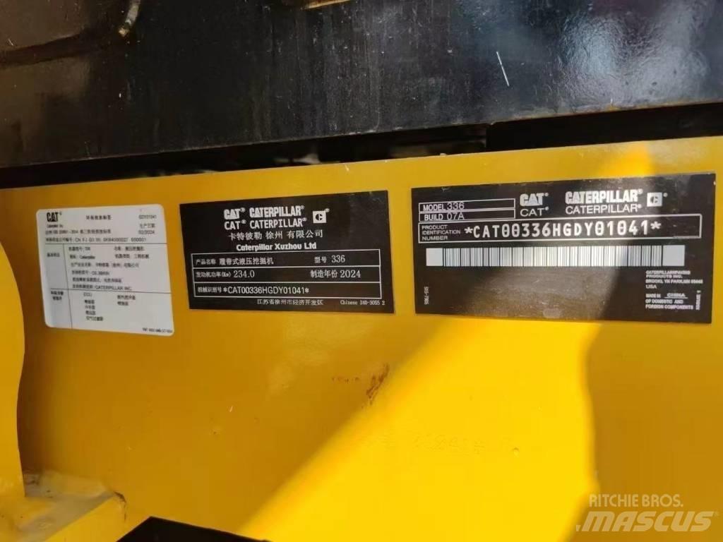 CAT 336 Vikšriniai ekskavatoriai