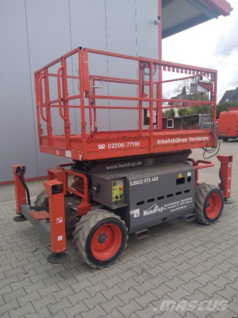 SkyJack SJ 6832 RTE Žirkliniai keltuvai
