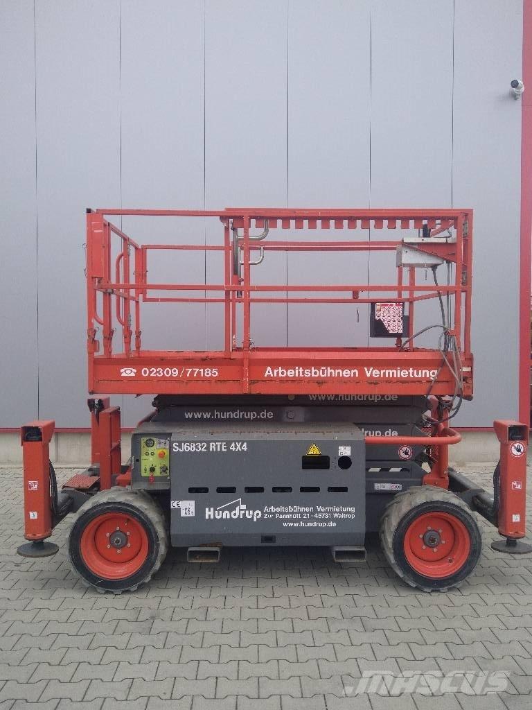 SkyJack SJ 6832 RTE Žirkliniai keltuvai